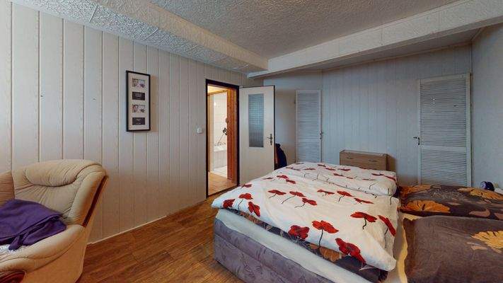 Schlafzimmer im Erdgeschoss