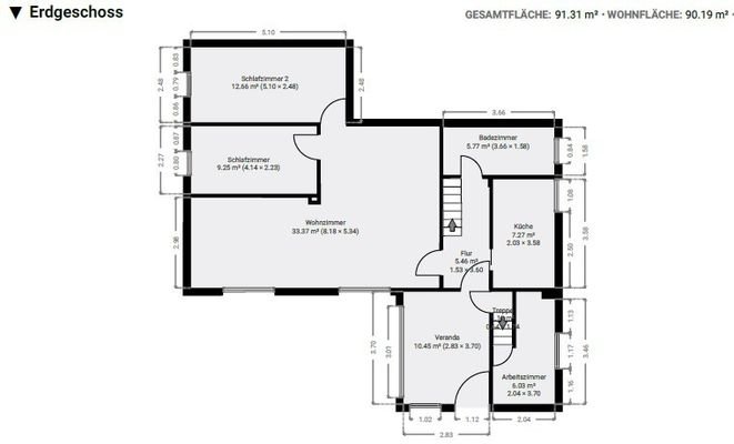 Grundriss Erdgeschoss