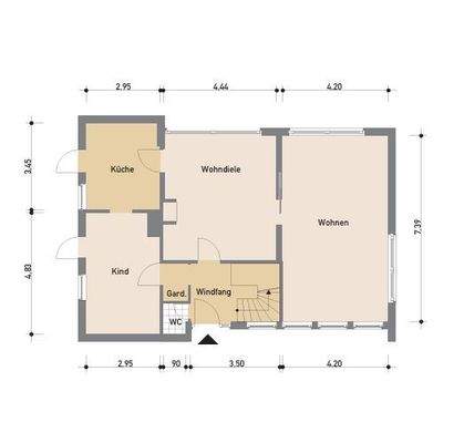 Grundriss Erdgeschoss