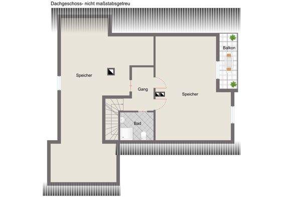 Grundriss Dachgeschoss