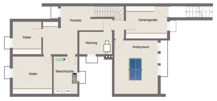 Grundriss Kellergeschoss