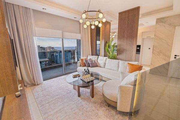 Real Estate in a Two Block Complex 600 M from the Sea in Alanya