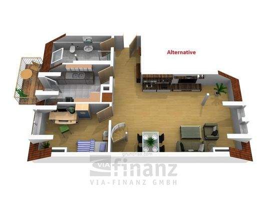 Grundriss DG Alternative 