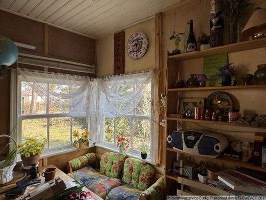 Blick ins Sommerhaus