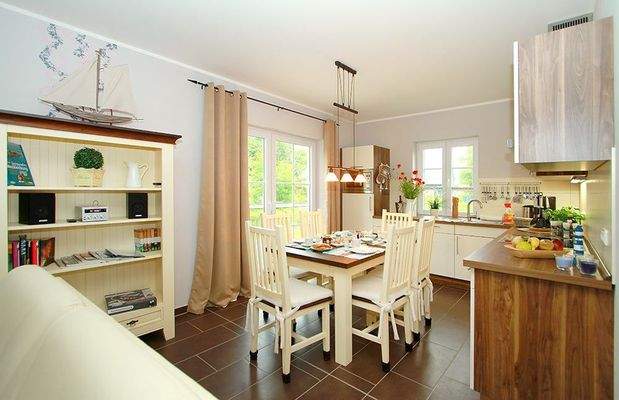 Wohnbereich mit Küchenzeile