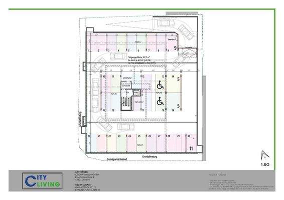 Übersicht Tiefgarage