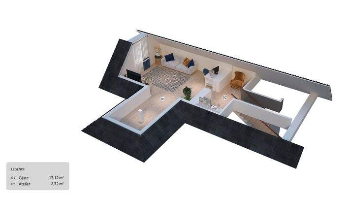 Wohnung 16 - Atelier