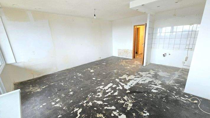 Wohnbereich mit Kochnische