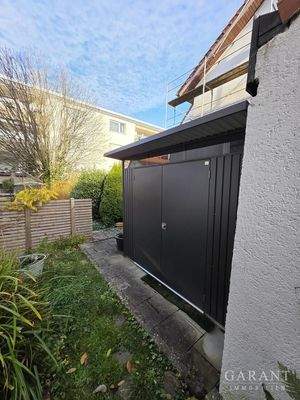 modernes Garten/Gerätehaus