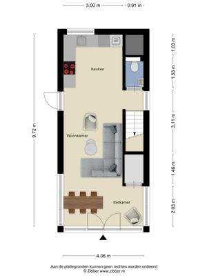 Sunset 6 plattegrond