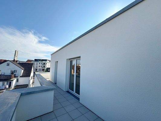 Zugang Balkon vom Schlafzimmer