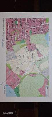 Entfernung Grundstück zur Schlei, Topographie