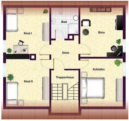 Dachgeschoss Internet