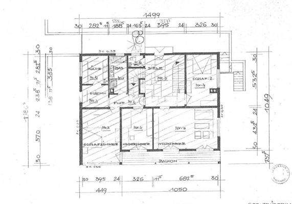 Obergeschoss-Wohnung