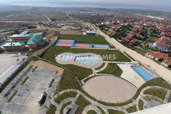 1-Bedroom Apartment in a Rich Featured Complex in Buyukcekmece