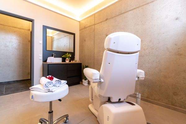 einer der Behandlungsräume im SPA-Bereich