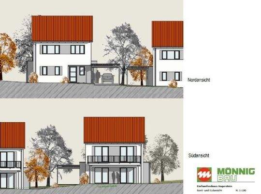 221011 Ansicht Nord Süd EFH