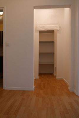 vom Flur abgehender Abstellbereich