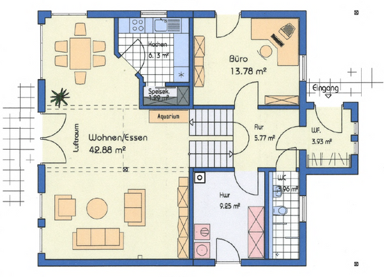 Grundriss Erdgeschoss