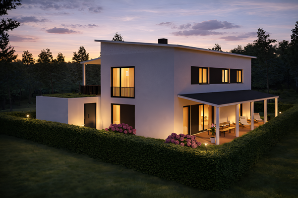 Baugrundstück mit Architektenplanung