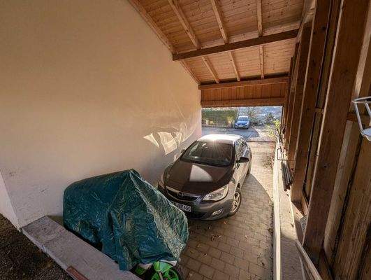 CarPort-Stellplatz