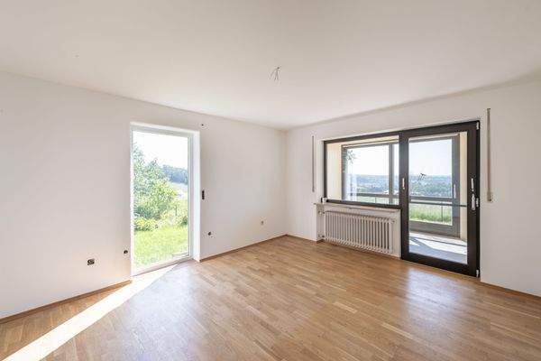 Schlafzimmer mit Wintergarten Zugang 