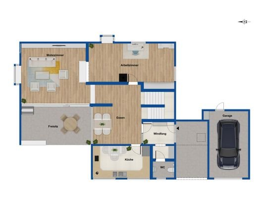 Grundriss Erdgeschoss