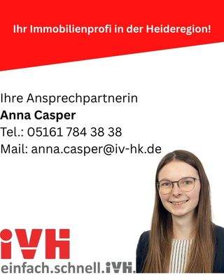Ihre Ansprechpartnerin - Anna Casper