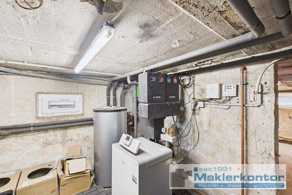 Diele mit Erdgasheizung