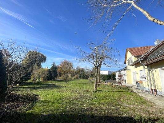 Garten mit Süd, Süd-West-Ausrichtung