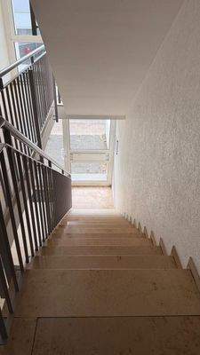 Gepflegtes Treppenhaus