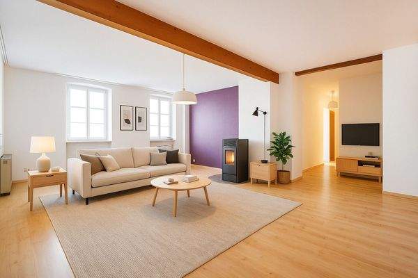 Visualisierung Wohnzimmer