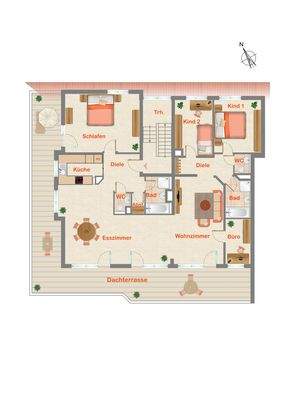 unverbindliche Grundrissdarstellung