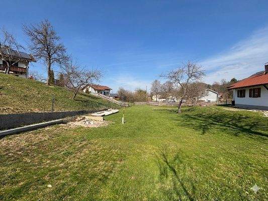 Grundstück nach Norden