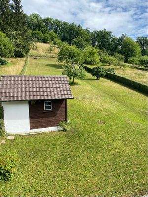Blick von der Dachterrasse