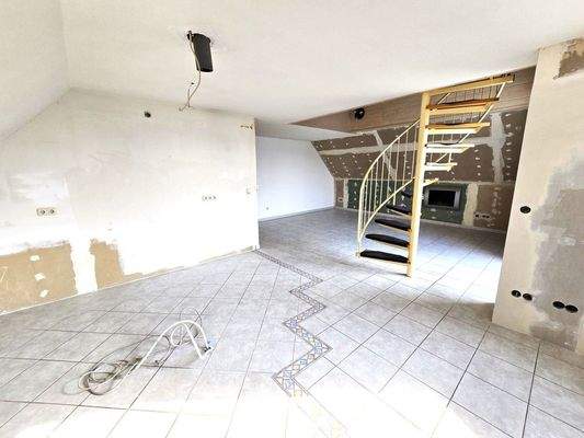 Wohn-/Küchenbereich OG