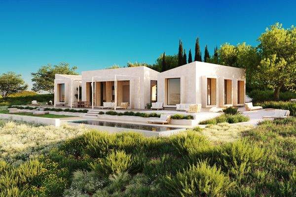 Außenansicht der Neubaufinva