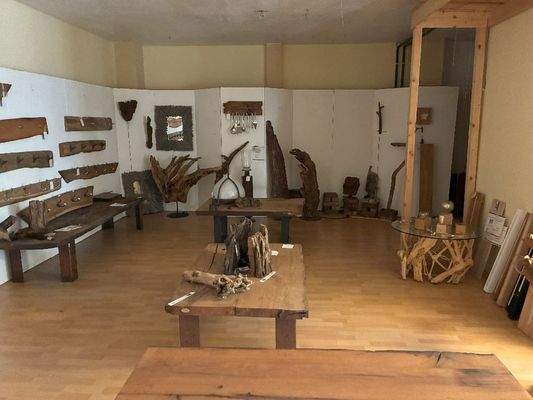 die Ausstellungsfläche