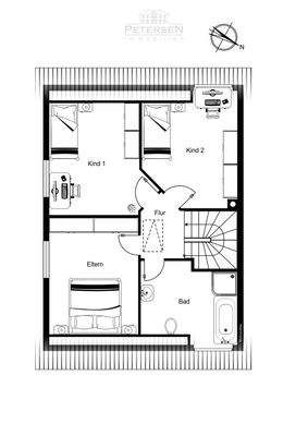 Grundriss Obergeschoss