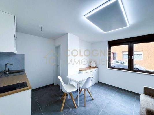 Küche, Esszimmer- und Wohnzimmer