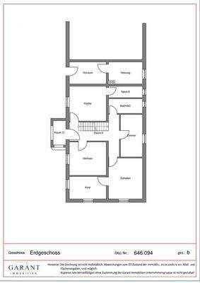 Grundriss Erdgeschoss