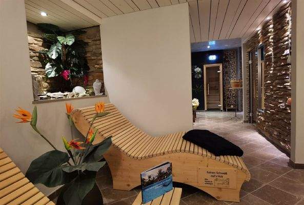 Saunabereich Ruheraum