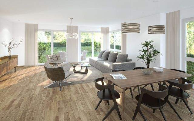 offenes Wohnzimmer EG Animation