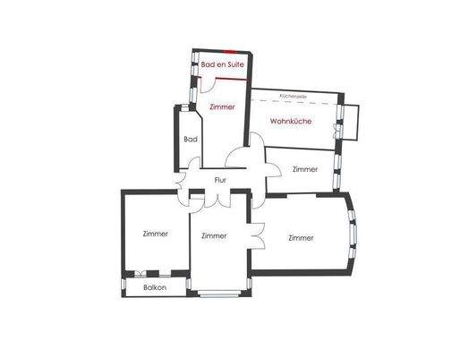 Grundriss Alternative 2