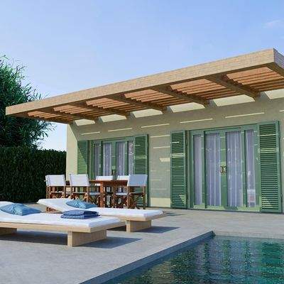 Kreta, Litsarda: Neubau! Einfamilienhaus mit Pool zu verkaufen