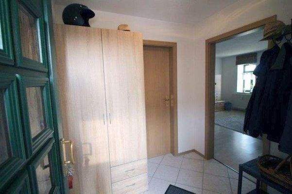 Eingang zur Singlewohnung im Erdgeschoss