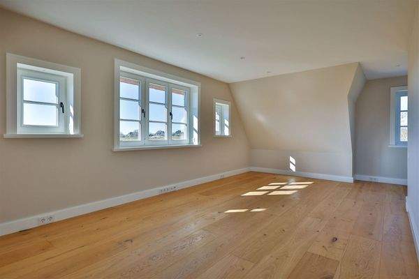 Schlafraum mit Weitblick bis zum Wattenmeer