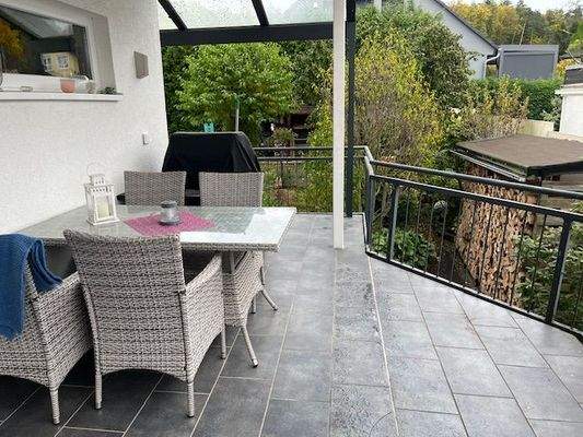Überdachte Terrasse