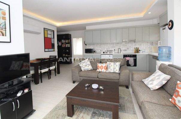 Flat in a Complex Near Golf Courses in Belek Antalya