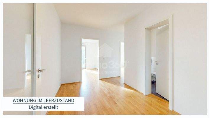 Wohnung im Leerzustand